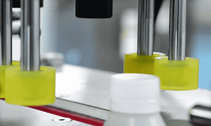 automatic bottle capping machine step5